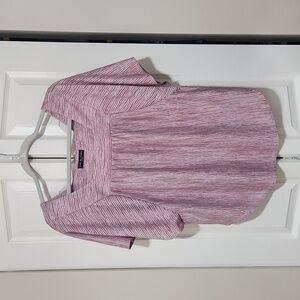 Kim and Cami striped top: Size large