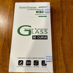 Samsung S8 screen protector NIB