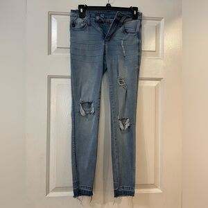 KanCan Distressed Light Stretchy Denim