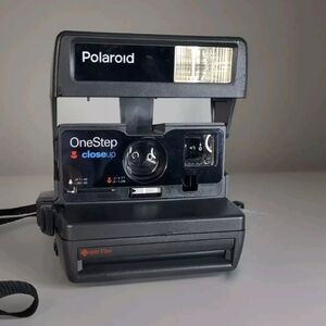 Vintage Polaroid One Step Closeup 600 Instant Film Camera