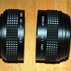 Kalimar Wide Angle 1.3M-Infinity & Telephoto Lens and Case