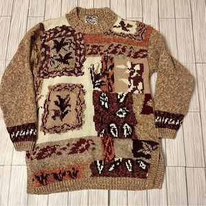 🍂Vintage Heirloom Collectables Fall Knitted Sweater🍂