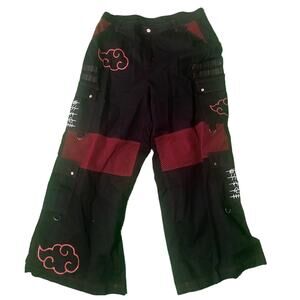 Hot Topic Deadstock Baggy Akatsuki Pants Size 16 or 36