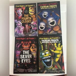 Five Nights at Freddy’s Graphic Novel Book Bundle