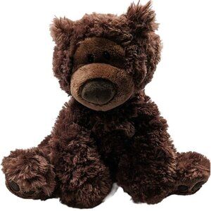 Gund Teddy Bear Philbin Plush 12" Chocolate Brown Stuffed Animal 6047540