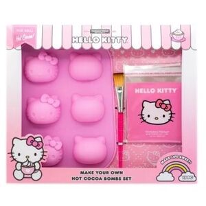 Hello Kitty by Sanrio Make Your Own Hot Cocoa Chocolate Bombs Set Silicone Molds