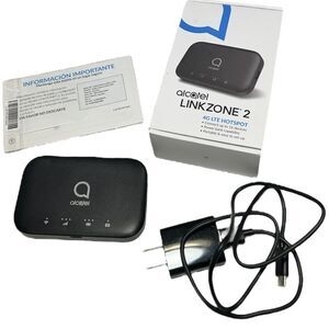 Alcatel Linkzone 2 Wi-Fi Mobile Hotspot Router 4G LTE T-Mobile MW43TM - TESTED