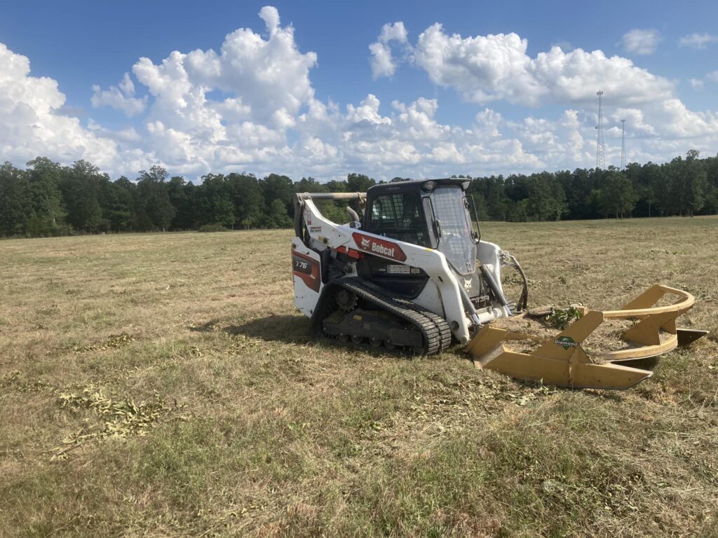 skid steer brush cutter