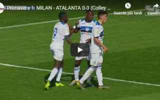 milan atalanta video gol calcio