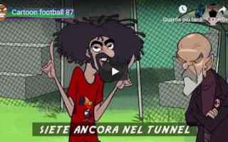 satira calcio milan napoli video