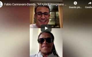 cannavaro davids instagram italia video