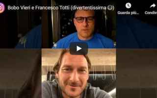 totti vieri video instagram italia