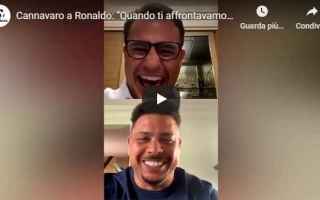 cannavaro ronaldo instagram italia video