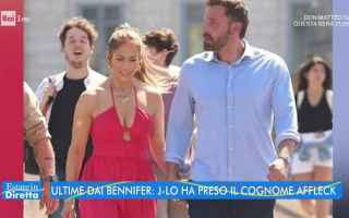 Ultime dai Bennifer: J-Lo ha preso il cognome Affleck - VIDEO