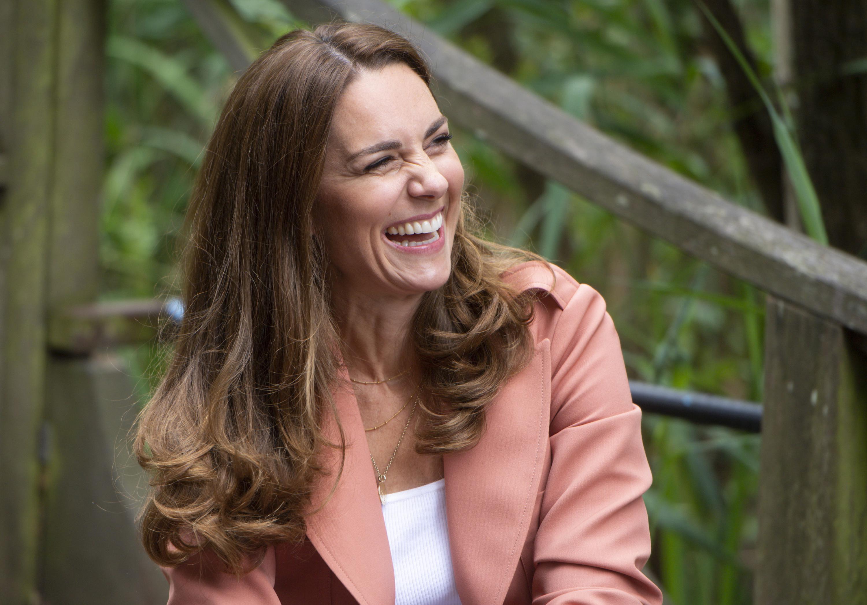 FILE - Britain's Kate, the Duchess of Cambridge visits the Urban Nature Project at the Natural History Museum, in London, June 22, 2021. The Duchess of Cambridge, who turns 40 on Sunday Jan. 9, 2022, has emerged as Britain’s reliable royal. After Prince Harry and Meghan’s stormy departure to California in 2020, the death of Prince Philip last year, and now sex abuse allegations against Prince Andrew, the former Kate Middleton remains in the public eye as the smiling mother of three who can comfort grieving parents at a children's hospice or wow the nation by playing piano during a televised Christmas concert. (Geoff Pugh/Pool Photo via AP, File)