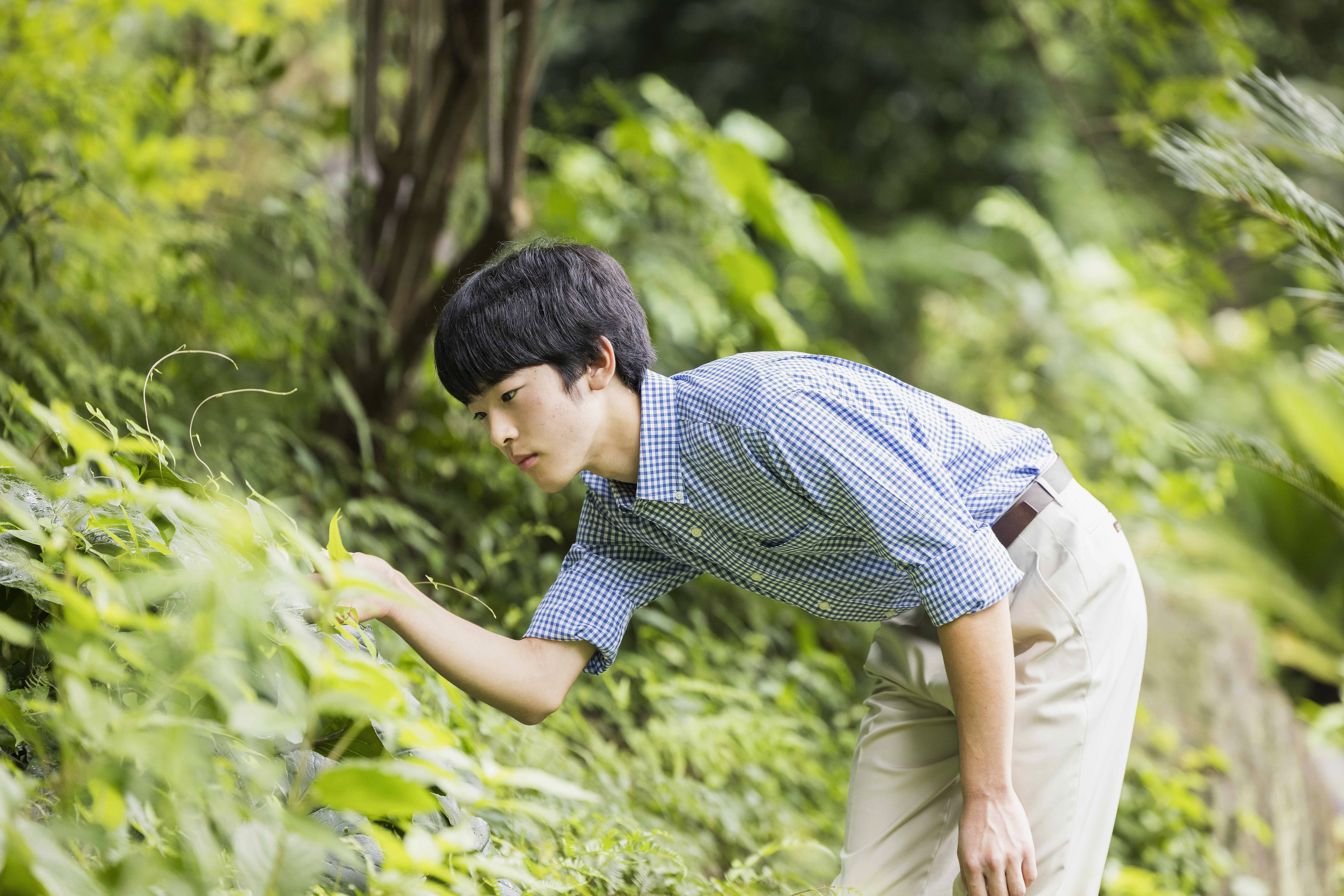 In this photo provided by Japan's Imperial Household Agency of Japan, Prince Hisahito, the son of Crown Prince Akishino and Crown Princess Kiko, is pictured at the Akasaka Palace imperial garden in Tokyo, July 15, 2024. Hisahito turned 18 on Friday, Sept. 6. (Imperial Household Agency of Japan via AP)