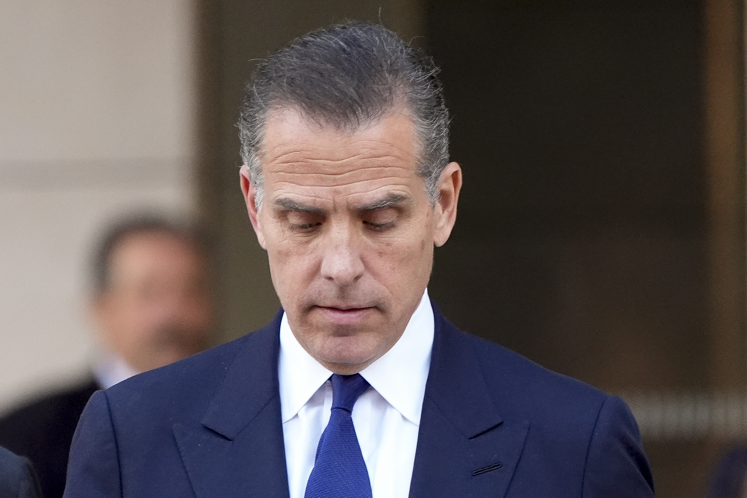 Hunter Biden leaves federal court, Thursday, Sept. 5, 2024, in Los Angeles, after pleading guilty to federal tax charges. (AP Photo/Jae C. Hong)