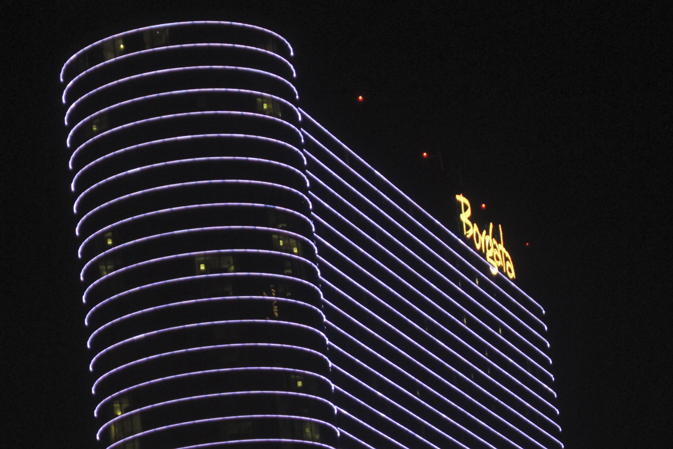 The Borgata Hotel Casino & Spa in Atlantic City N.J. shown at night on Aug. 31, 2012. (AP Photo/Wayne Parry)