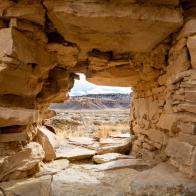 Chaco Cultural HIstoric Park, New Mexico.  Chaco Culture National Historic Park, New Mexico. One of the most enigmatic archaeological sites of the ancestral Puebloans, found in one of the most remote and rugged parts of the American Southwest.