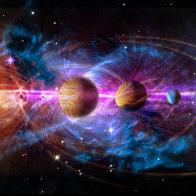 Solar system planets set. The Sun and planets in a row on universe stars and lines of gravity background. Elements of this image furnished by NASA.

/urls:
https://www.nasa.gov/image-feature/suns-magnetic-field-portrayed
https://solarsystem.nasa.gov/resources/545/artists-concept-our-solar-system/
https://www.nasa.gov/image-feature/goddard/2016/hubble-spins-a-web-into-a-giant-red-spider-nebula