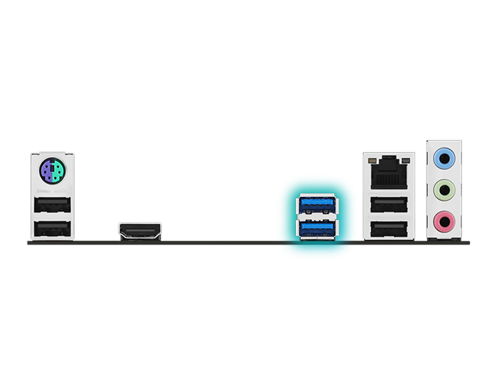 USB 5Gbps ports image