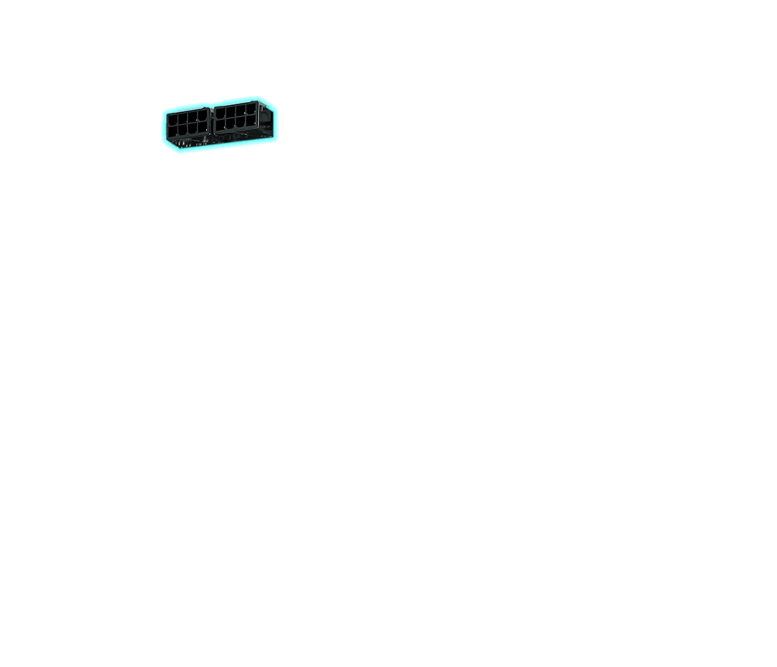 8 + 8-pin ProCool II power connectors