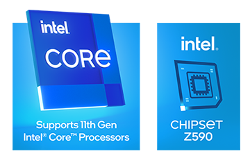 Intel Core and chipset logos