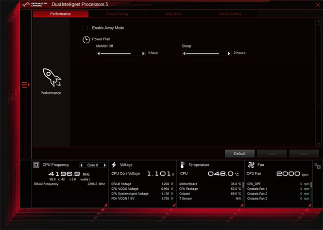 The user interface of EPU