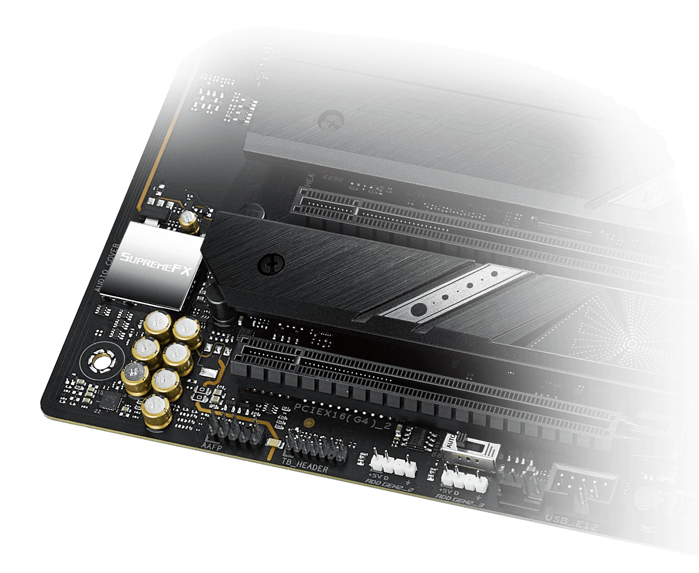 The ROG Strix Z790-E motherboard features SupremeFX audio