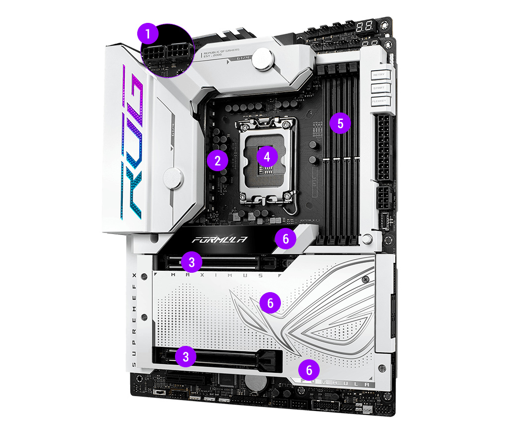 Performance specs of the ROG Maximus Z790 Formula