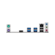 PRIME A520M-R-CSM I/O ports closeup