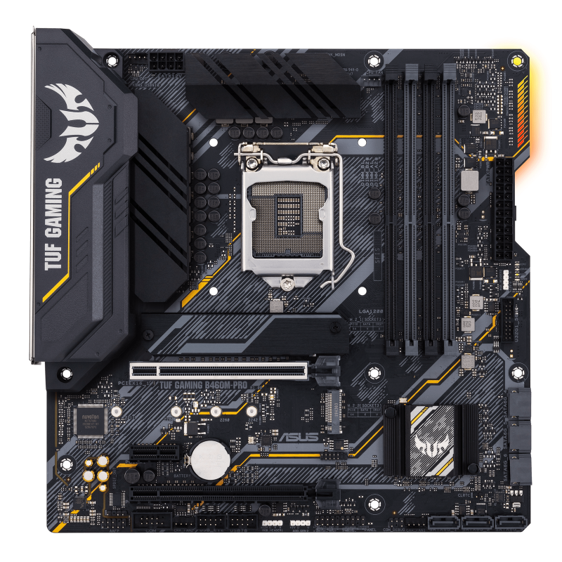 TUF GAMING B460M-PRO front view