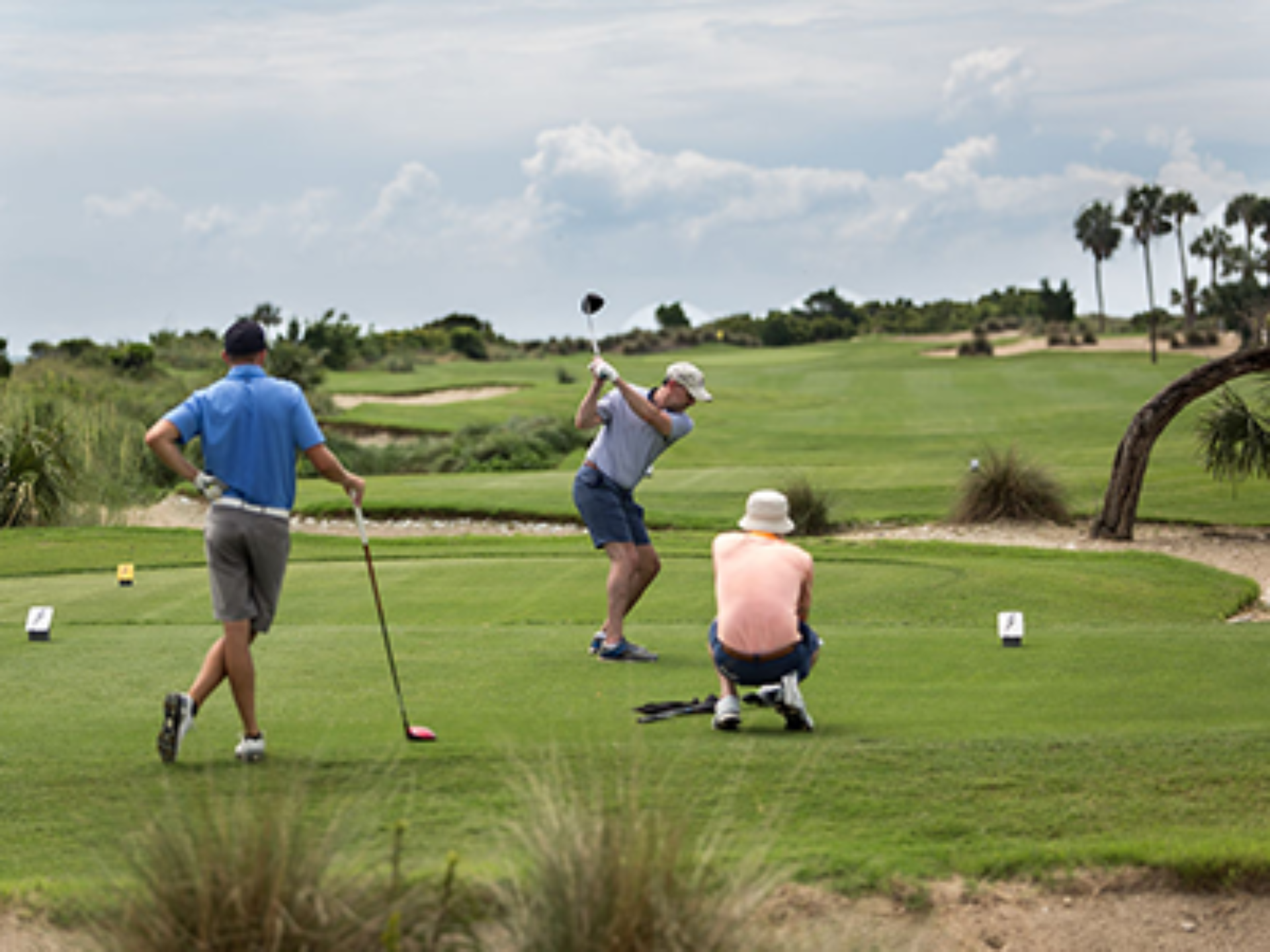 Summit24 golfing