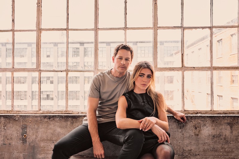 - Manifest stars Melissa Roxburgh and Josh Dallas are ready for take off