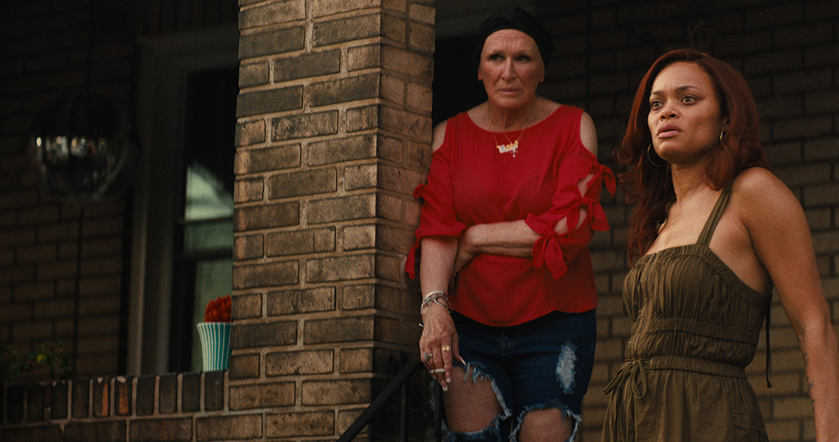 Glenn Close and Andra Day as Ebony in 'The Deliverance.'