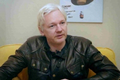 Free Speech Fear Free. Filmstill. Julien Assange