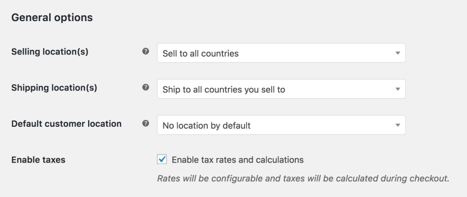 Setting Up Taxes In Woocommerce Woocommerce Docs