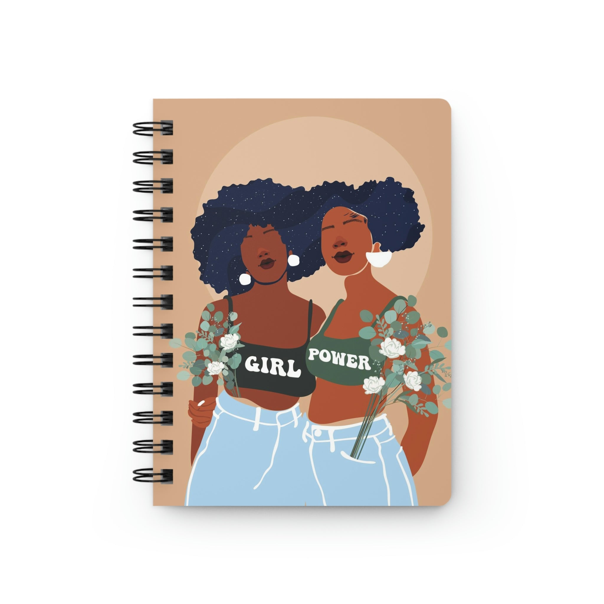 "Girl Power" Spiral Bound Journal