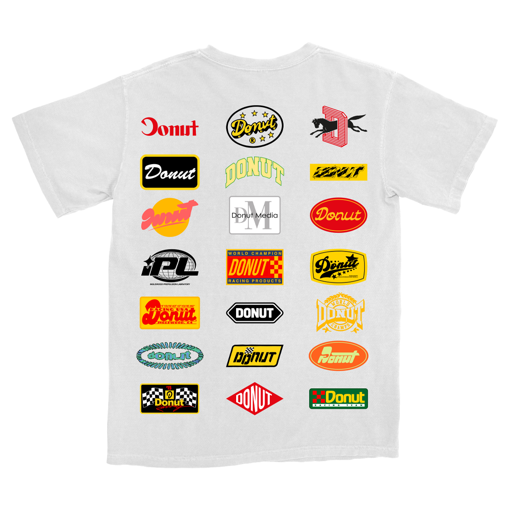 21 Logo T-Shirt - White Back