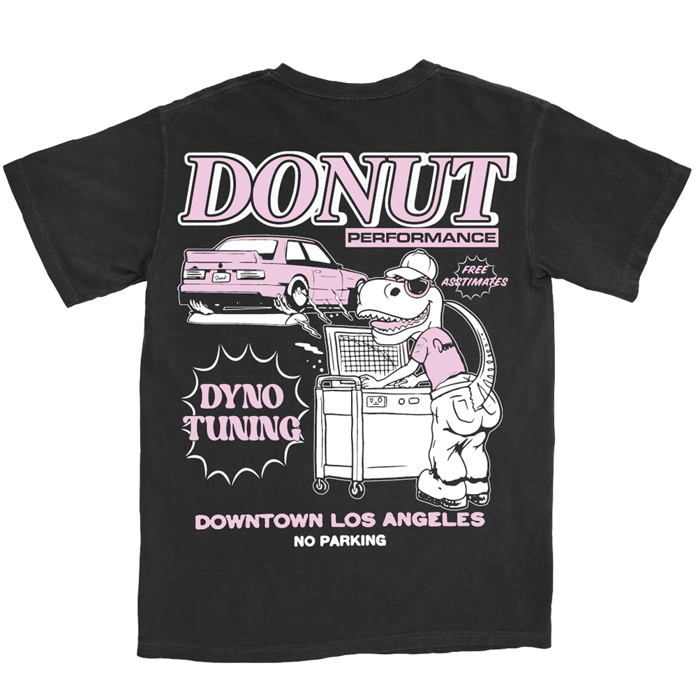 DONUT PERFORMANCE DYNO TUNING T-SHIRT Back