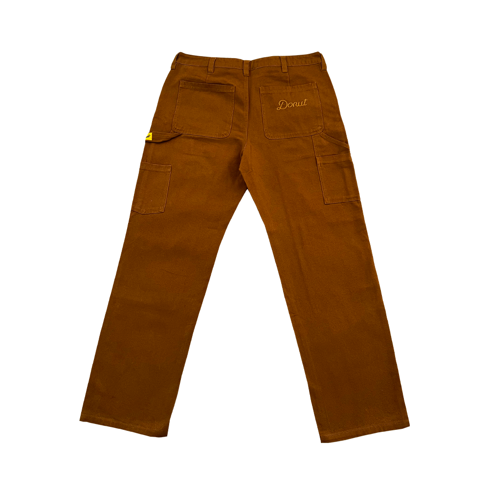 CARPENTER PANTS - CAMEL Back