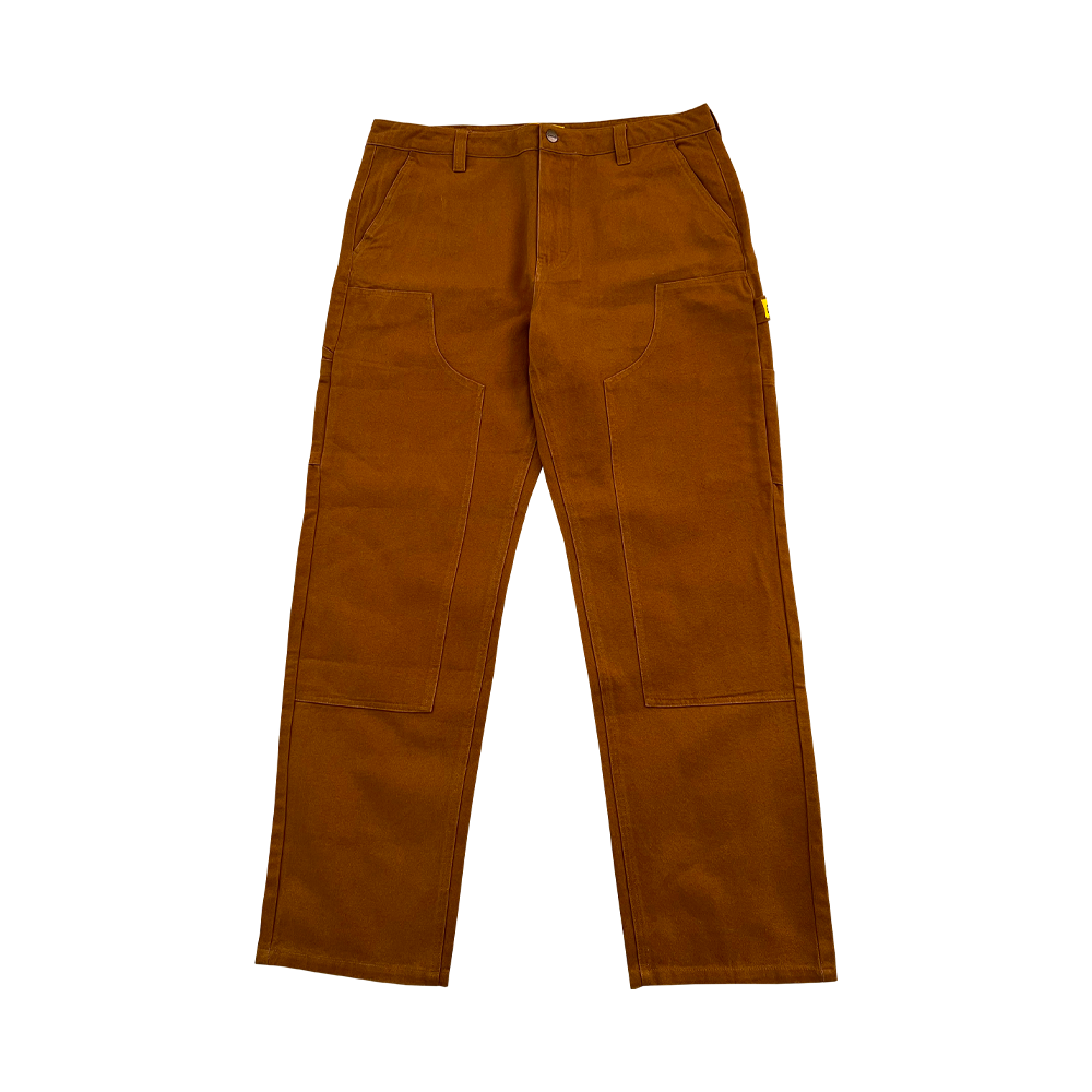 CARPENTER PANTS - CAMEL Front