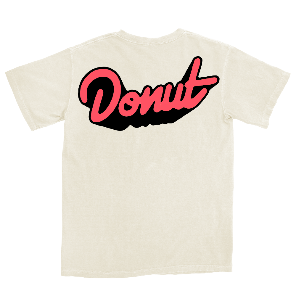 DONUT SUPER LOGO T-SHIRT Back