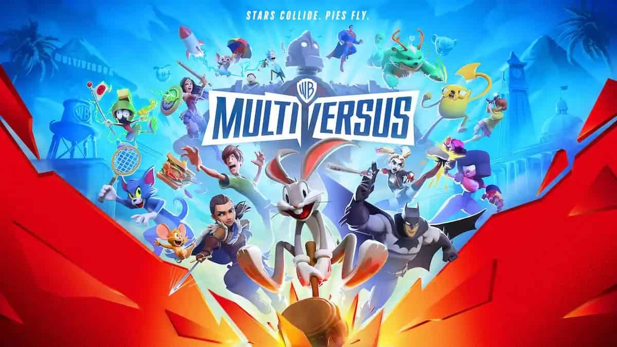 Updated key art for MultiVersus, showing players the original characters in the fighting game.