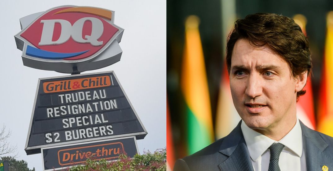 Resignation special: Trudeau deal at Canadian Dairy Queen sparks reaction