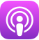 Rate on Apple Podcasts podcast player icon