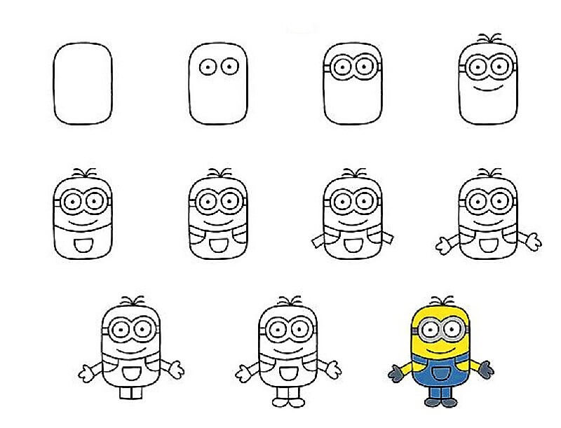 Minion Drawing Ideas