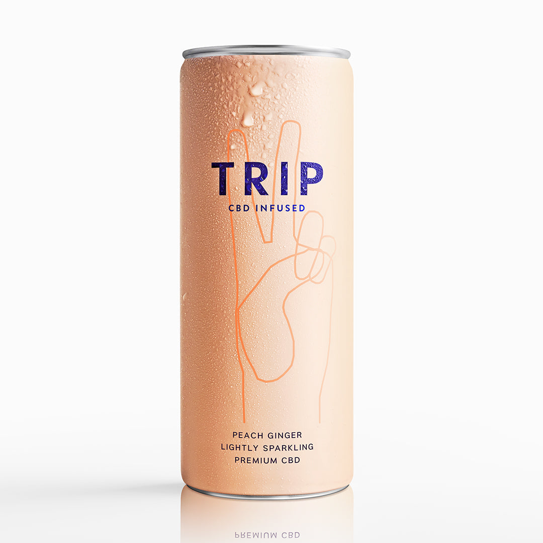 Peach Ginger CBD Drink