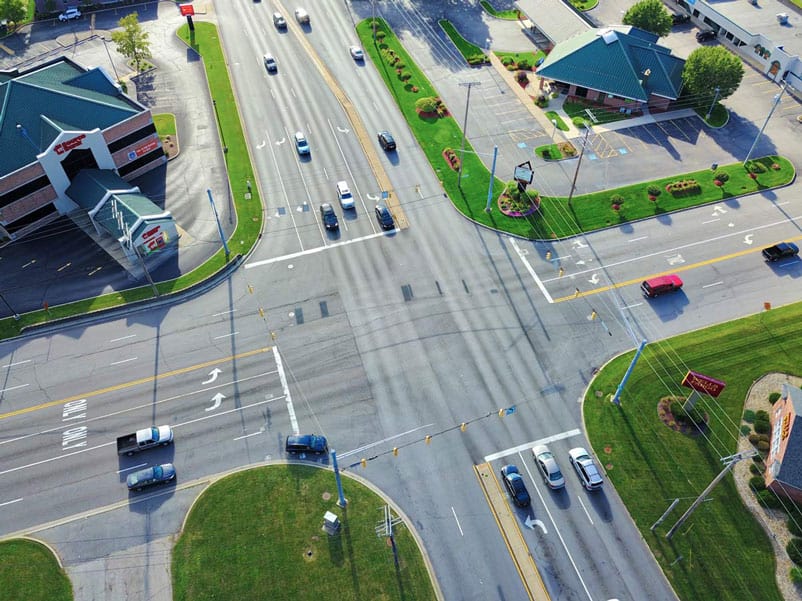 state route 23 drone photo