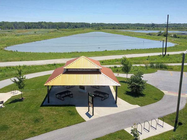 Fort Wayne aerial drone photo